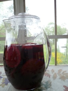 This is not a 5 liter cooler...I refilled it from the bucket.