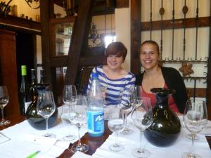 In the Gunderloch tasting room