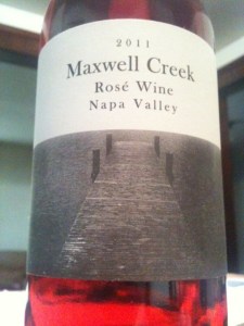 2011 Maxwell Creek Rosé Wine Napa Valley