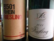 Rheingau and Mosel: 2011 KM501 Rhein Riesling and Loosen Bros Dr L Riesling