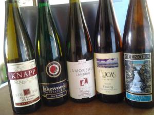 Finger Lakes Riesling Launch 2012 - The line up.