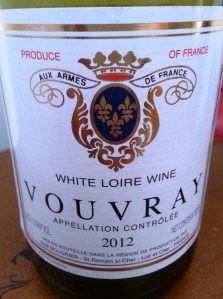 A nice Vouvray at a bargain price