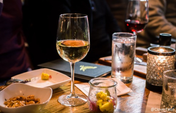 You knew I had to try the Riesling...