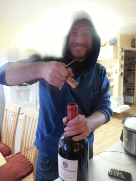 Just opened a double magnum to go with beef burgundy