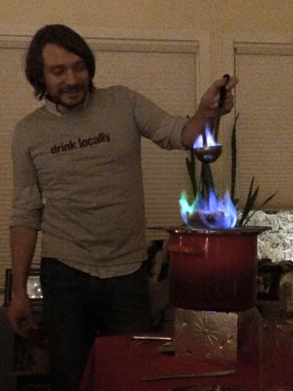 Feuerzangenbowle in Alaska 2014