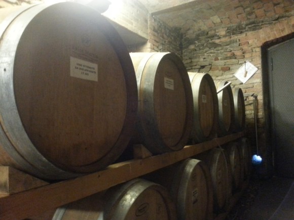 Ezio Cerruti's small cellar